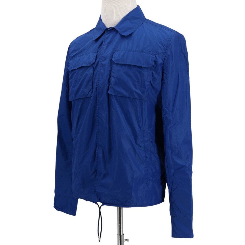 ADD Men's Lightweight Funky Blue Windbreaker Jacket - Retail $275 - NWT
